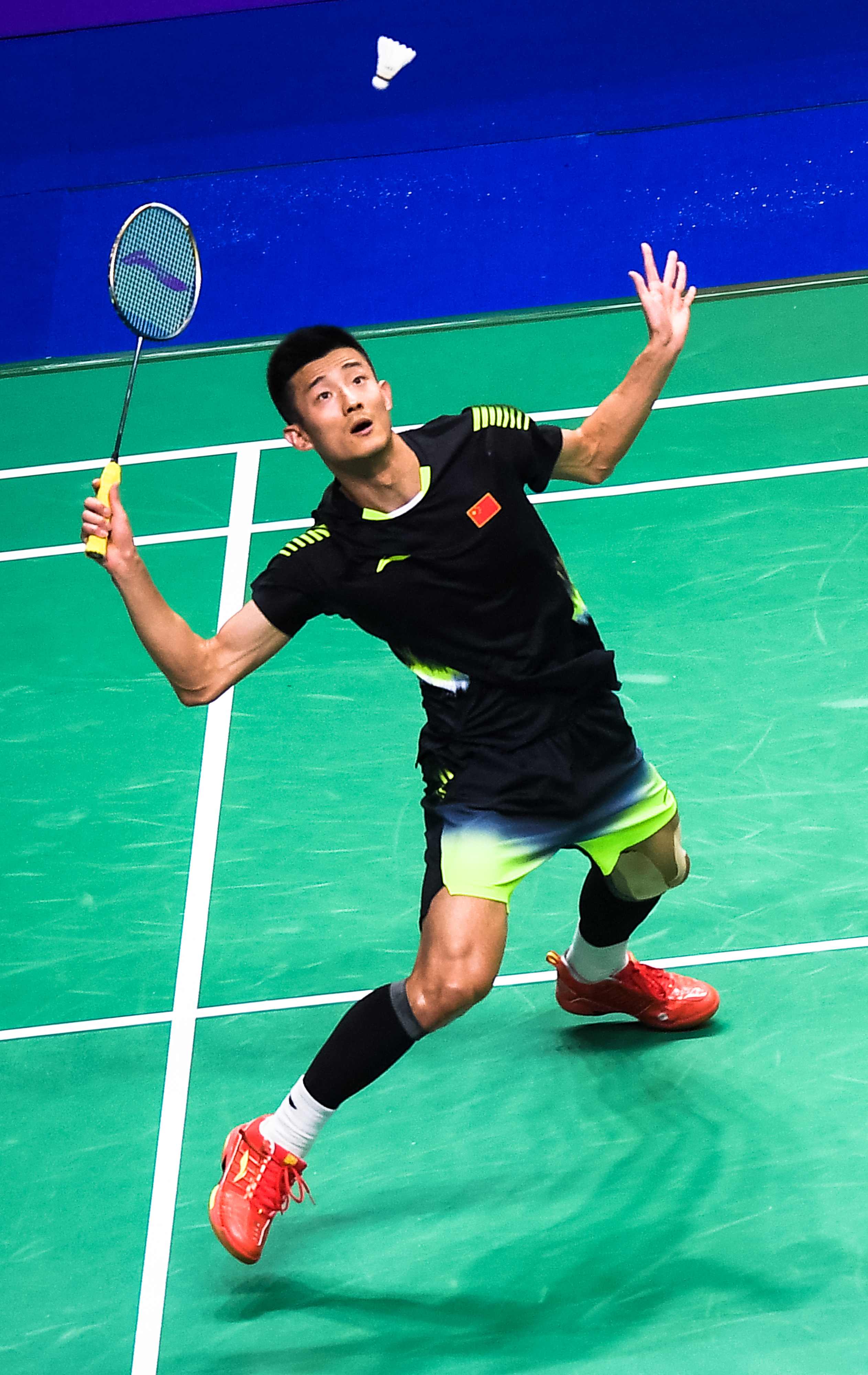 法国羽毛球队强势中国羽毛球队，谌龙高光表现的简单介绍